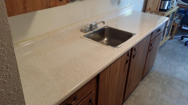 Countertop refinishing